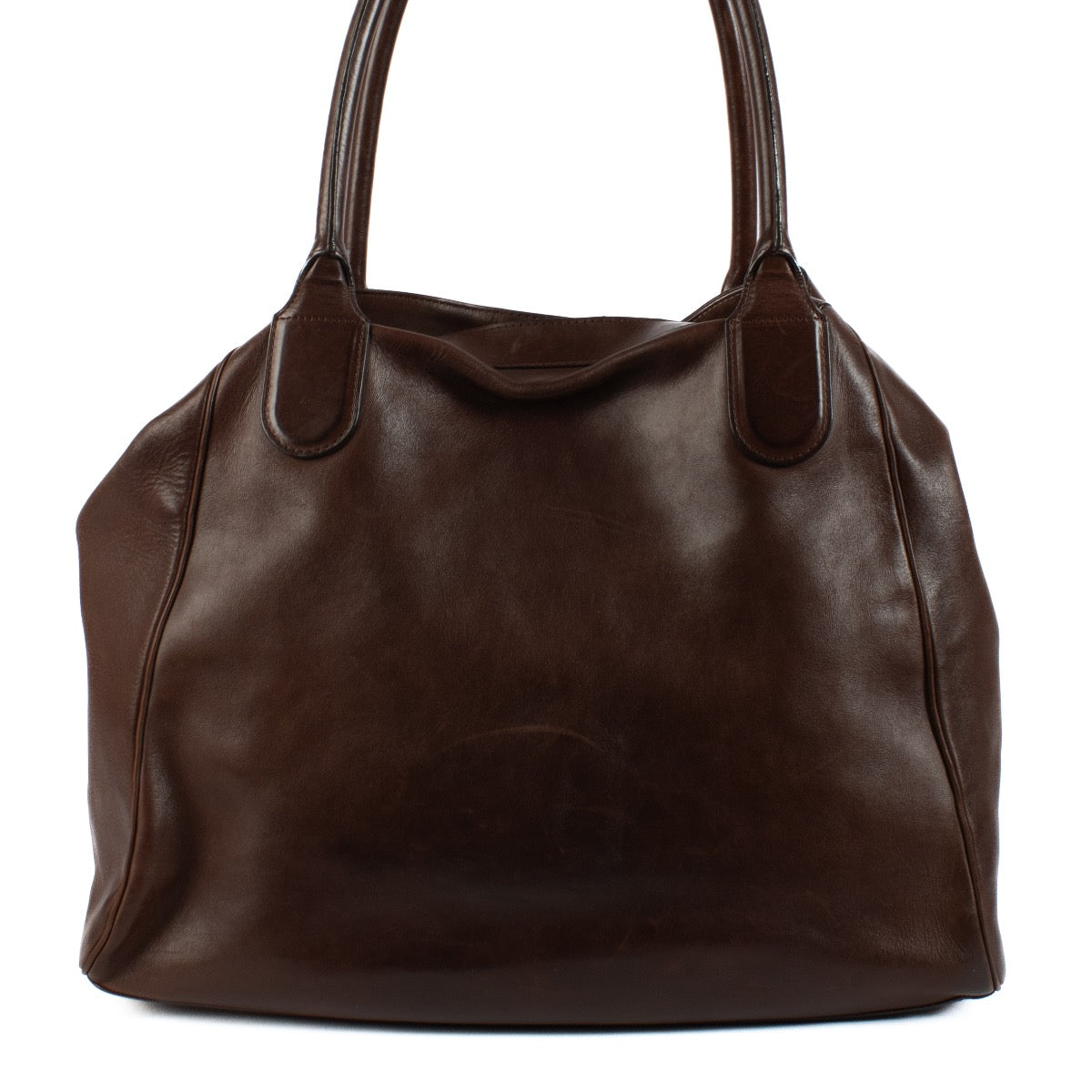 shop 100% authentic second hand Delvaux Brown Leather Shoulder Bag on Labellov.com