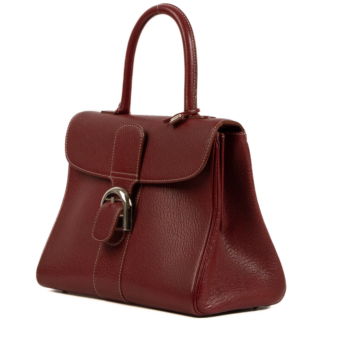 Delvaux Burgundy Criket Brillant MM
