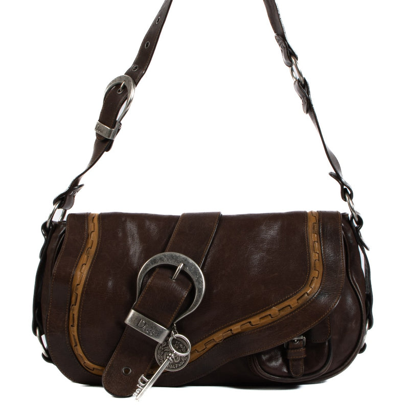 Shop 100% authentic second-hand Christian Dior Brown Shoulder Bag on labellov.com