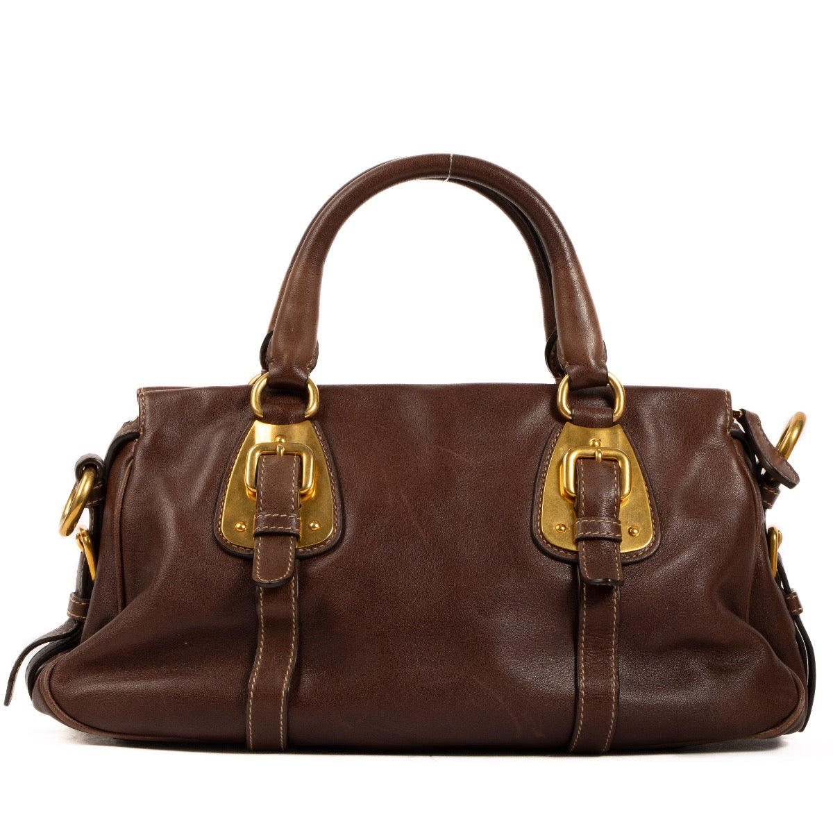 shop 100% authentic second hand Prada Brown Shoulder Bag on Labellov.com
