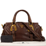 shop 100% authentic second hand Prada Brown Shoulder Bag on Labellov.com