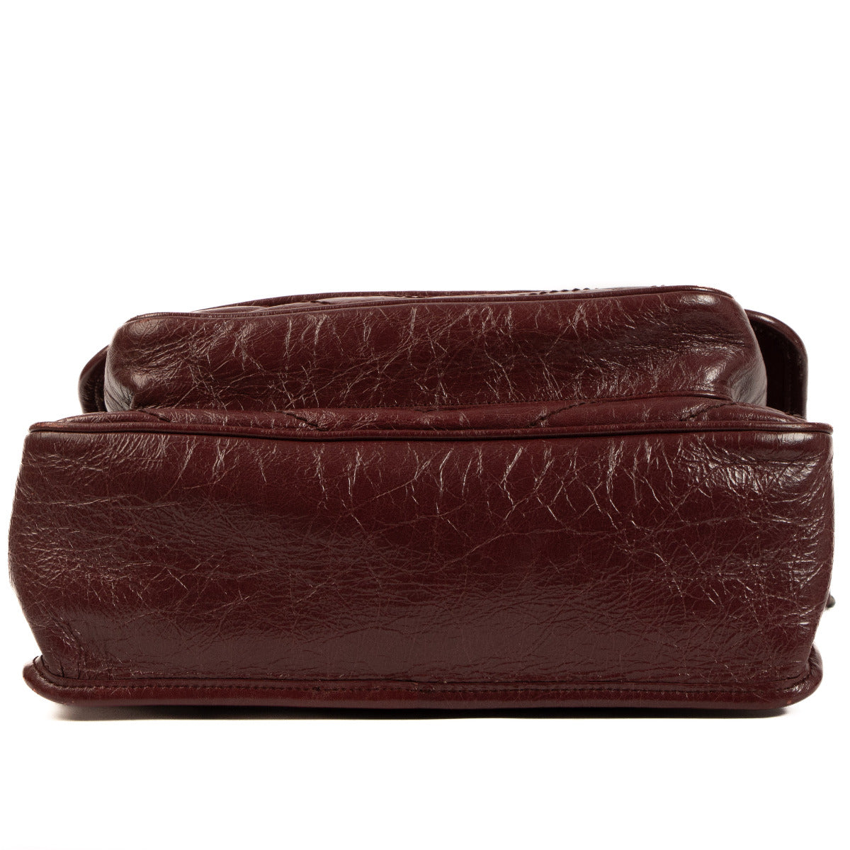 Sac bandoulière moyen Niki bordeaux Saint Laurent