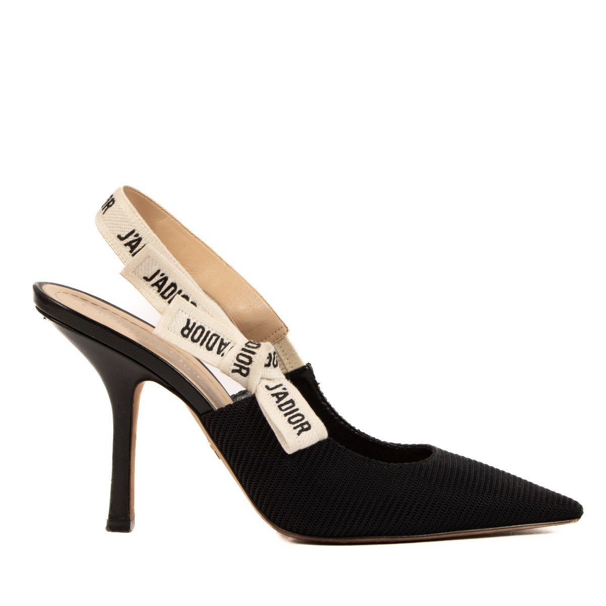 Shop 100% authentic second-hand Christian Dior Black J'Adior Slingback Pumps in Size 40 on Labellov.com
