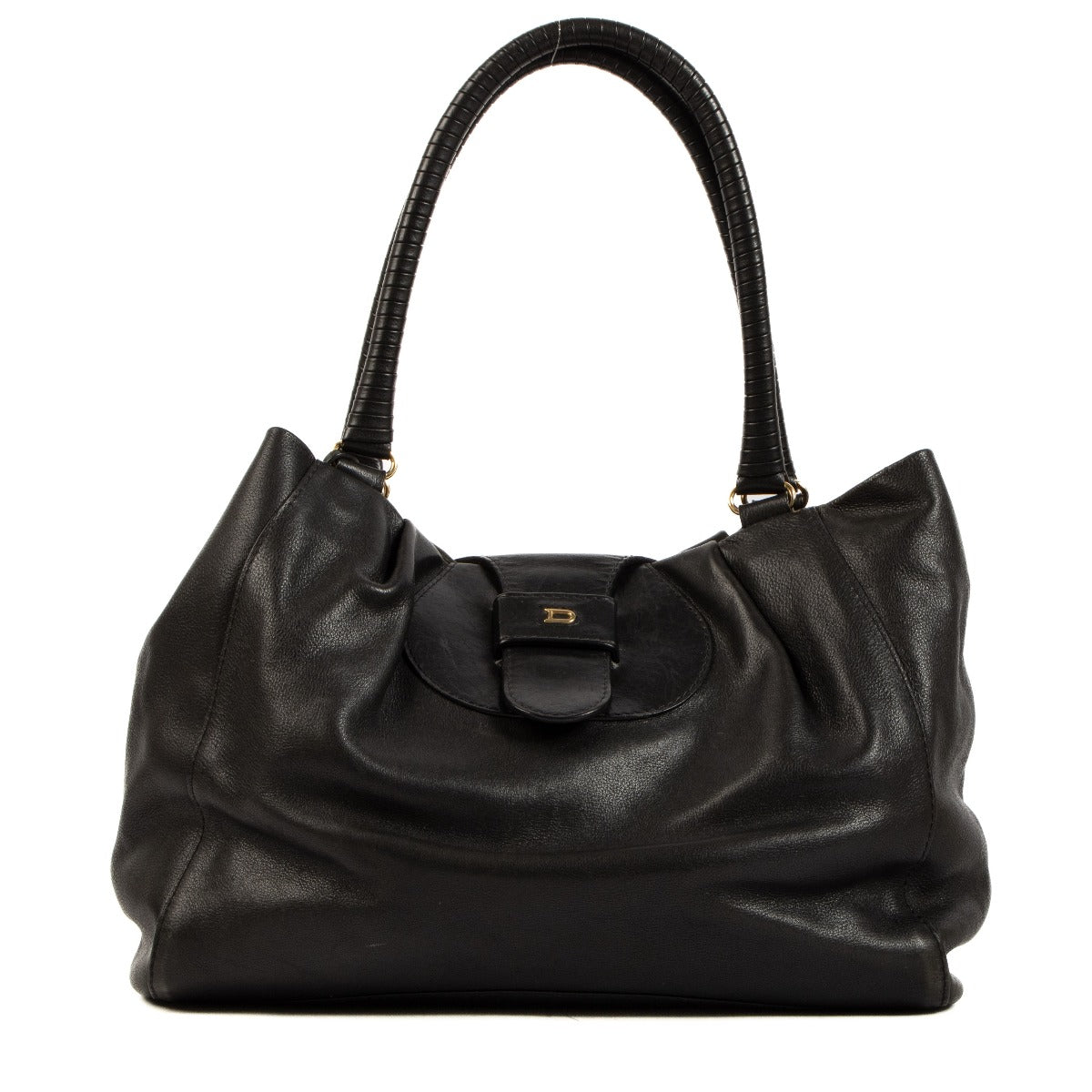 Delvaux Black Leather Clair Obscur Shoulder bag
