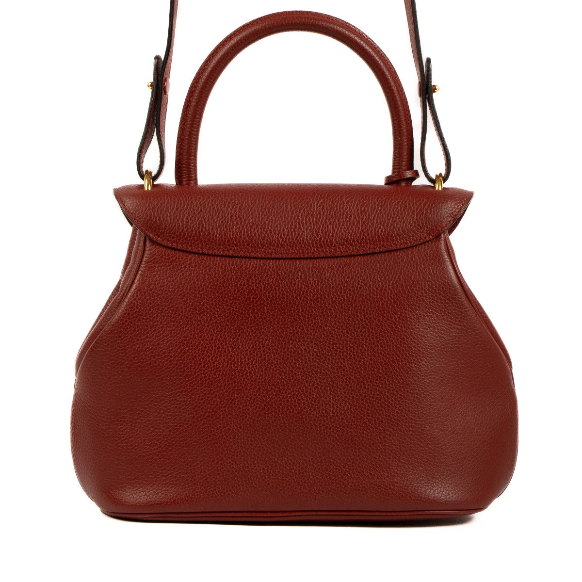 Delvaux bordeauxrode Baltimore schoudertas