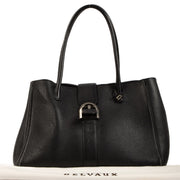 Shop 100% authentic second-hand Delvaux Black Brillant Cabriolet Shoulder Bag on Labellov.com