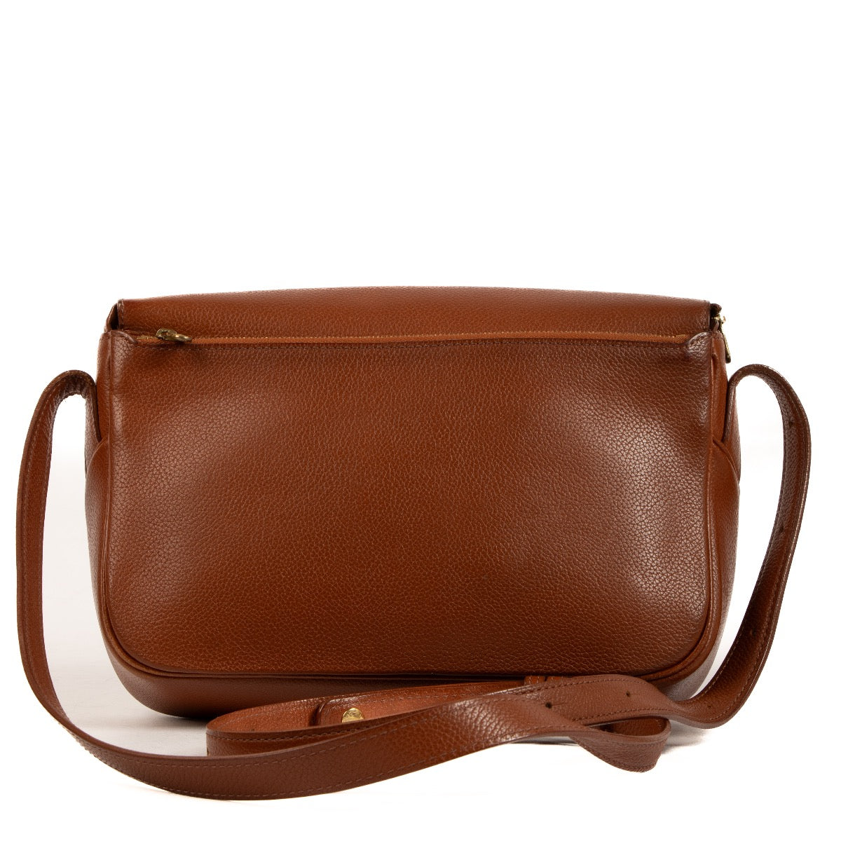 Shop 100% authentic second-hand Delvaux Macao Cognac Leather Crossbody on Labellov.com