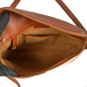 Shop 100% authentic second-hand Delvaux Macao Cognac Leather Crossbody on Labellov.com