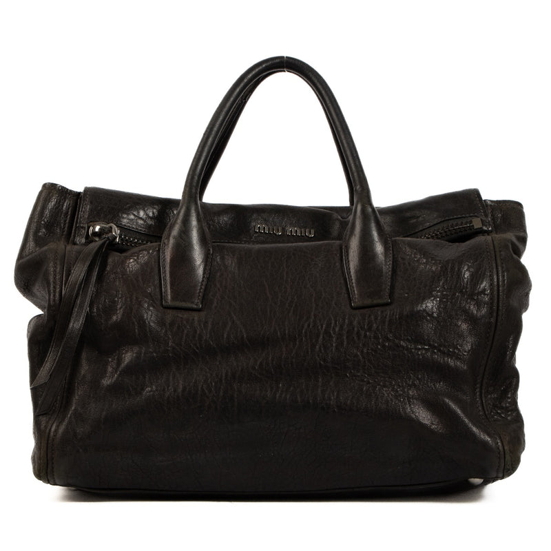 Shop 100% authentic second-hand Miu Miu Black Top Handle on Labellov.com