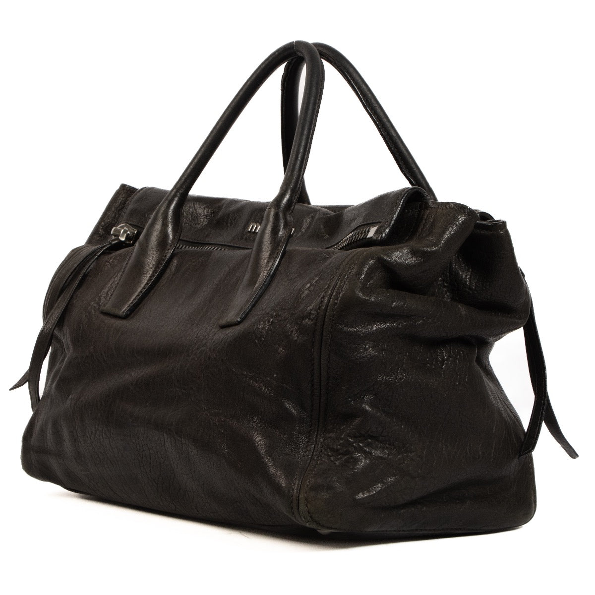Shop 100% authentic second-hand Miu Miu Black Top Handle on Labellov.com
