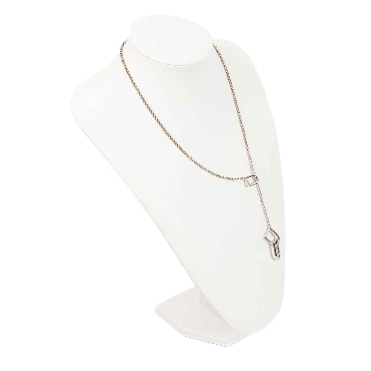 Shop 100% authentic second-hand Delvaux Silver D Necklace on Labellov.com