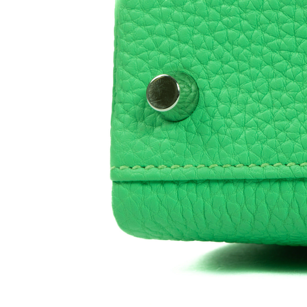 Hermès Kelly 28 Togo Vert Comics PHW