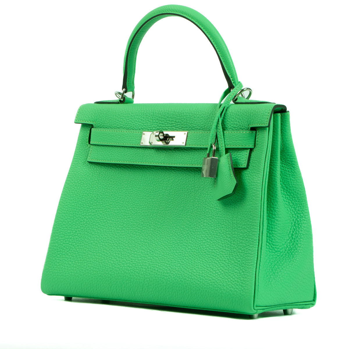 Hermès Kelly 28 Togo Vert Comics PHW