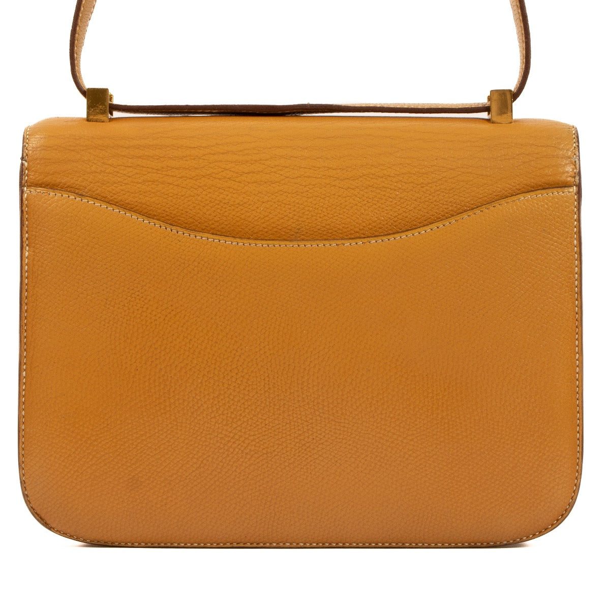 Shop 100% authentic second-hand Hermès Constance Camel Crossbody Bag on Labellov.com