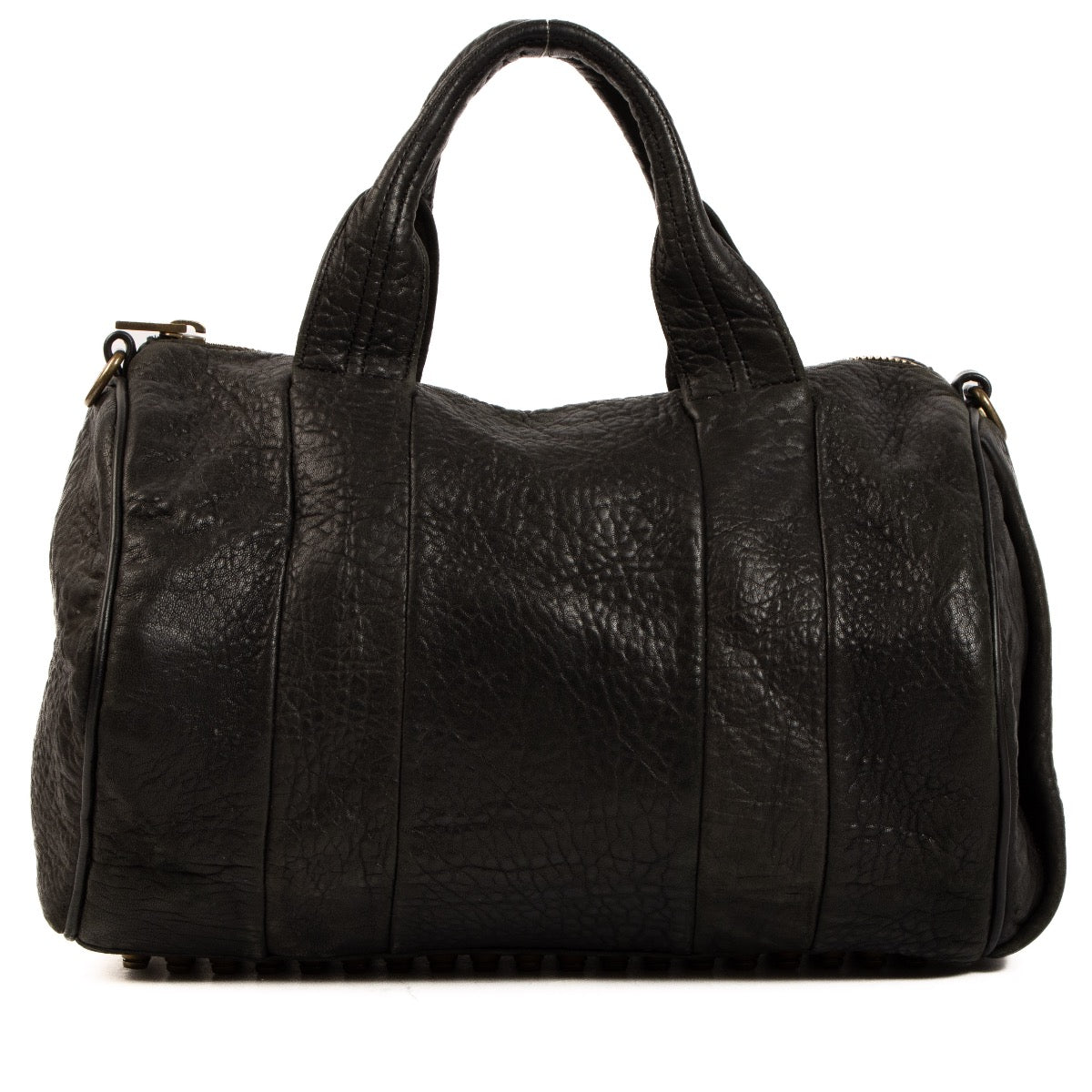 Buy an authentic second hand Alexander Wang Black Leather Rocco Bag in good pre-loved condition at Labellov.