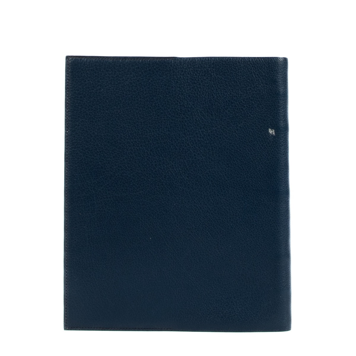 Shop safe online at Labellov in Antwerp, Brussel and Knokke this 100% authentic second hand Hermès Blue Leather Large Notebook
