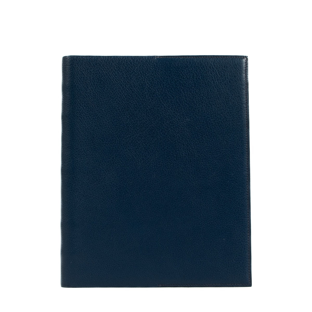Shop safe online at Labellov in Antwerp, Brussel and Knokke this 100% authentic second hand Hermès Blue Leather Large Notebook