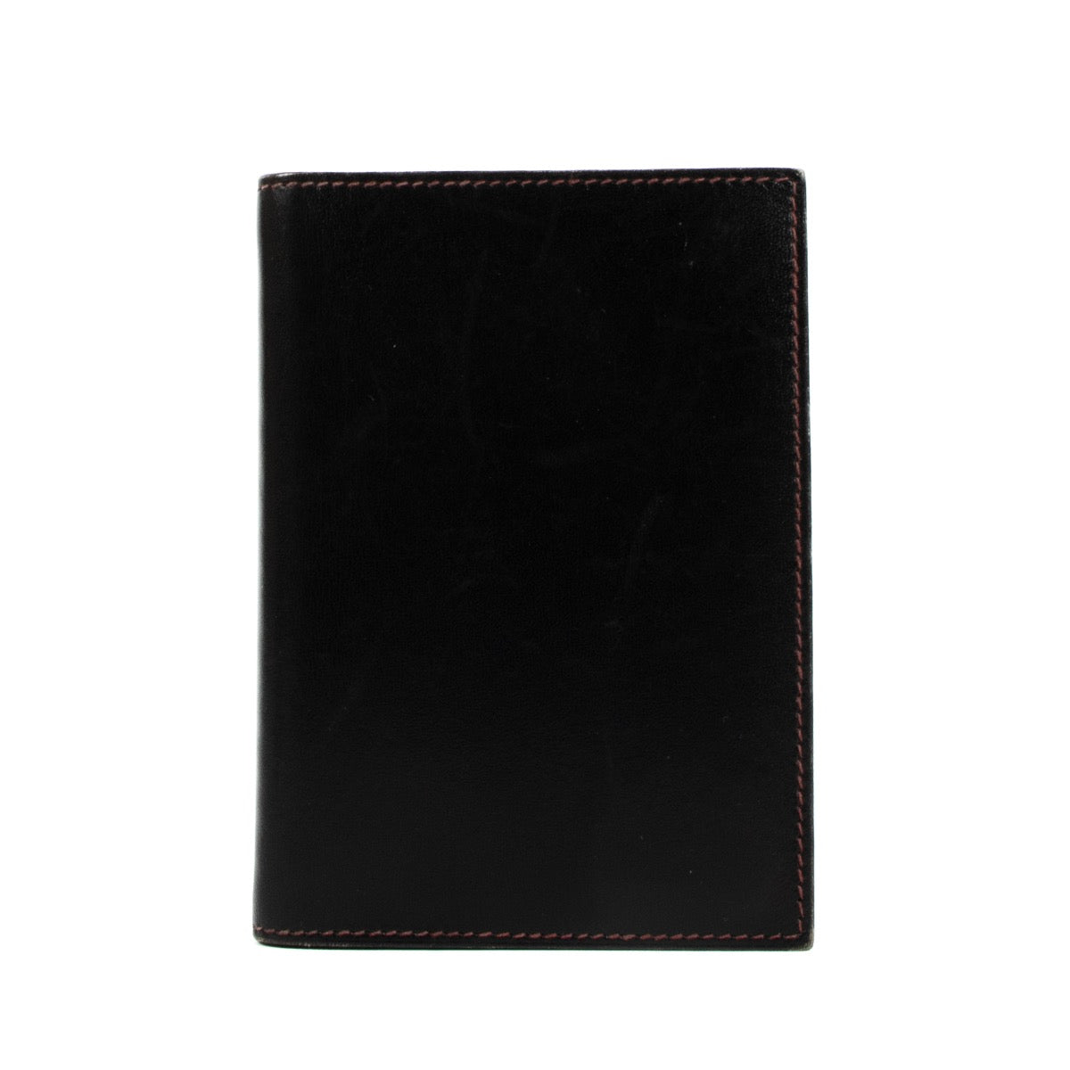 Hermès Black/Rouge H Box Simple PM Verso Agenda Cover