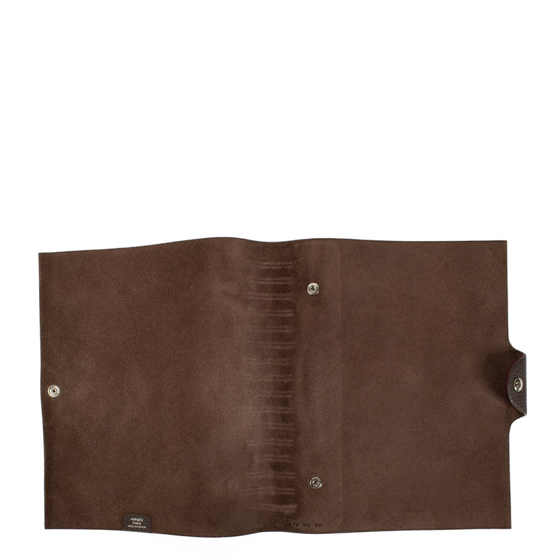 Hermès Brown Ulysse MM Notebook Cover