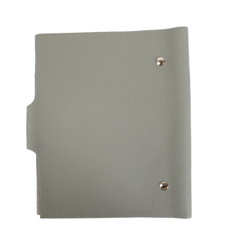Authentic second hand Hermès Grey Ulysse GM Notebook Cover on Labellov.com