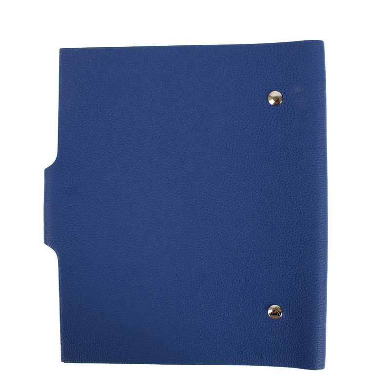 The Hermès Ulysse is a sleek leather notebook holder with a minimalist design, featuring luxurious craftsmanship and a spacious interior for essentials. Shop now on Labellov.com.