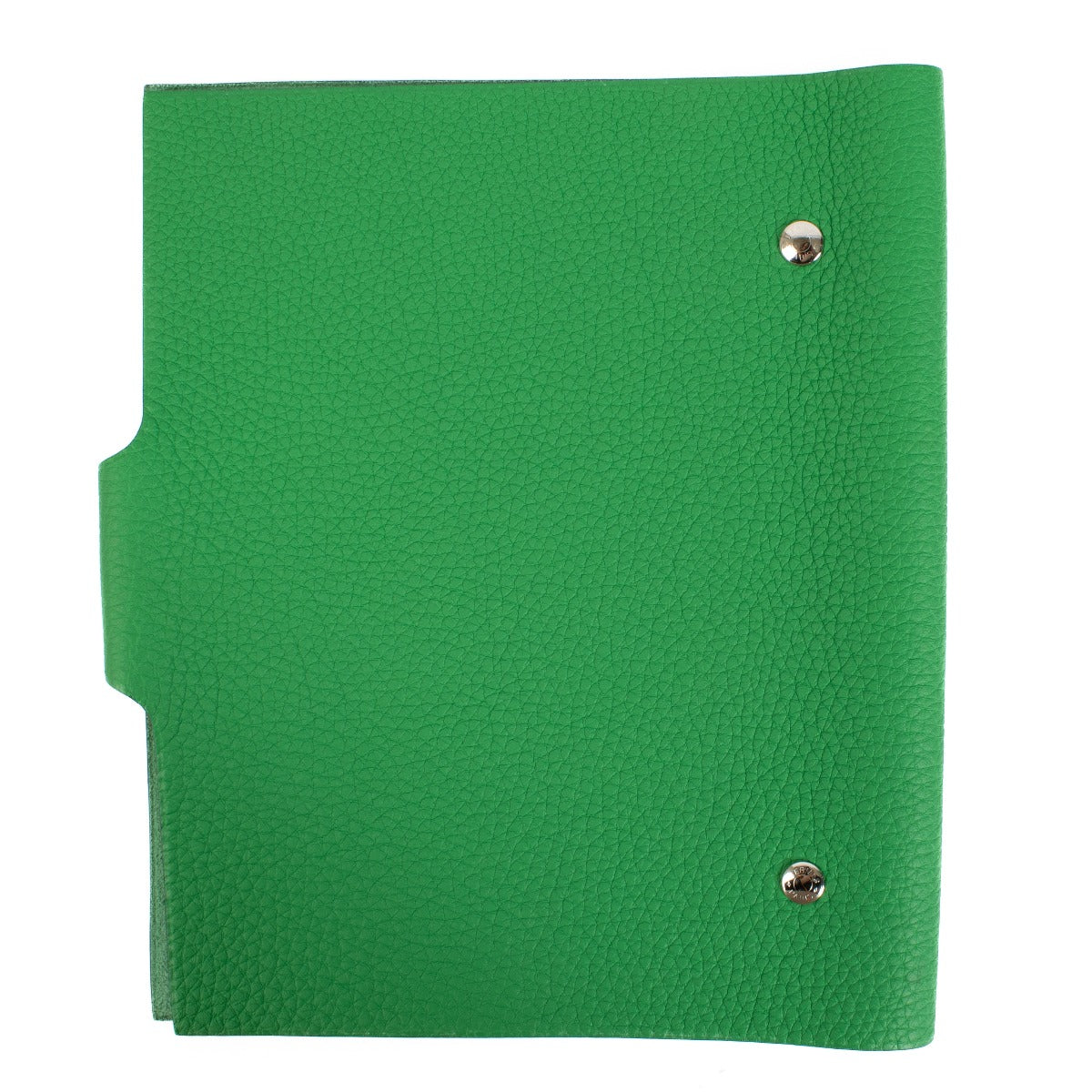 The Hermès Ulysse is a sleek leather notebook holder with a minimalist design, featuring luxurious craftsmanship and a spacious interior for essentials. Shop now at Labellov.com.