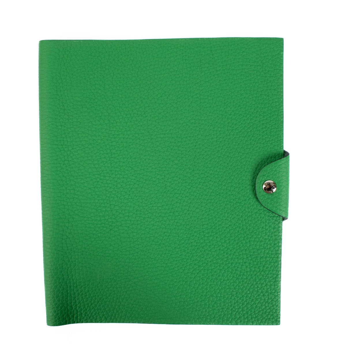 The Hermès Ulysse is a sleek leather notebook holder with a minimalist design, featuring luxurious craftsmanship and a spacious interior for essentials. Shop now at Labellov.com.