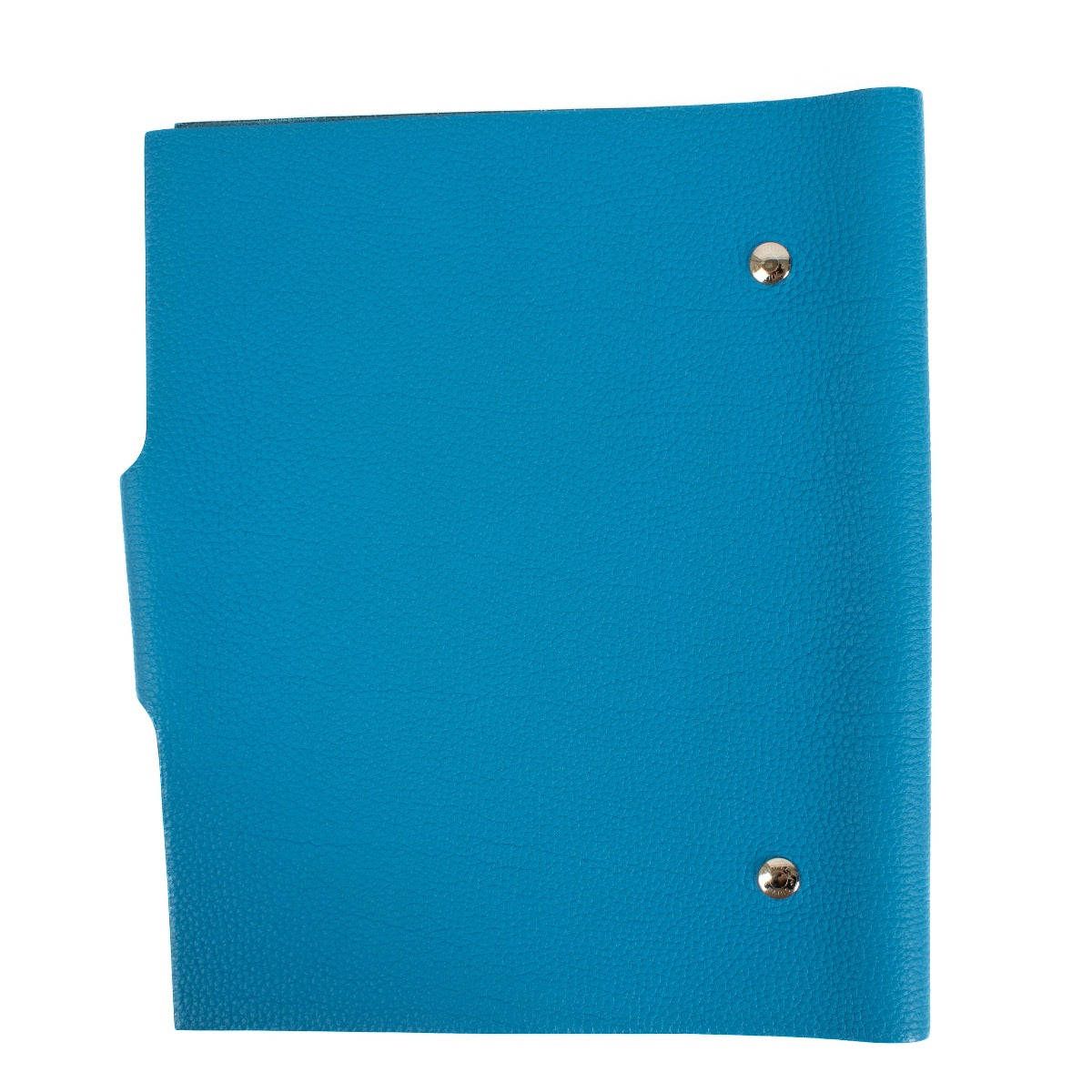 Authentic second hand Hermès Dark Turquoise Blue Ulysse MM Notebook Cover on Labellov.com
