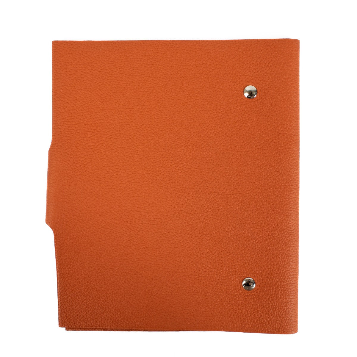 The Hermès Ulysse is a sleek leather notebook holder with a minimalist design, featuring luxurious craftsmanship and a spacious interior for essentials. Shop now on Labellov.com.