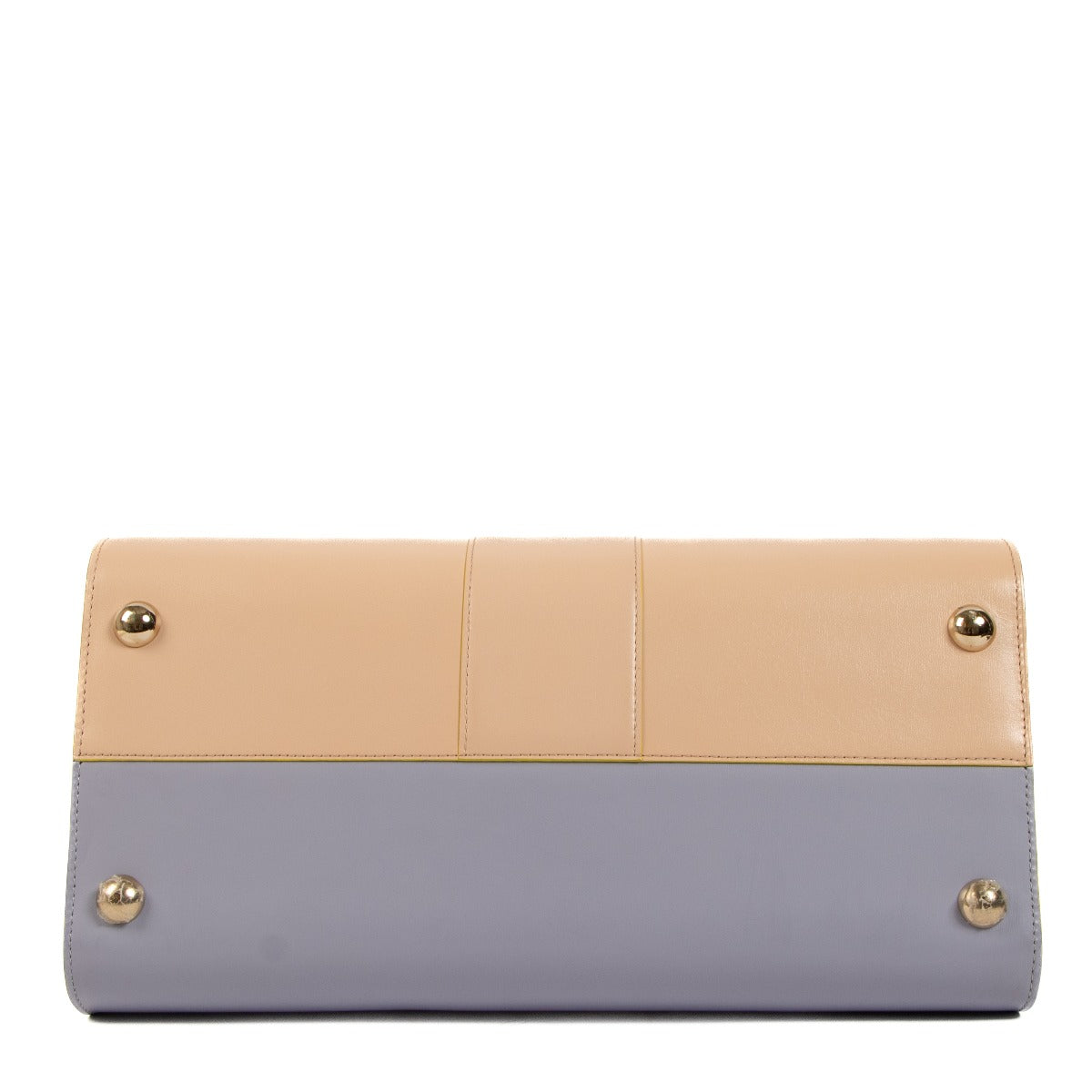 Buy an authentic second hand Delvaux Lilas/Ivory Box Calf Brillant GM Biface in new condition at Labellov.