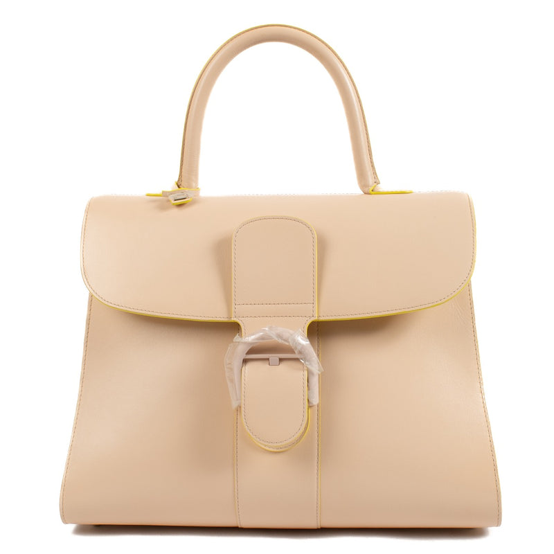 Authentic second hand Delvaux Lilas/Ivory Box Calf Brillant GM Biface on Labellov.com