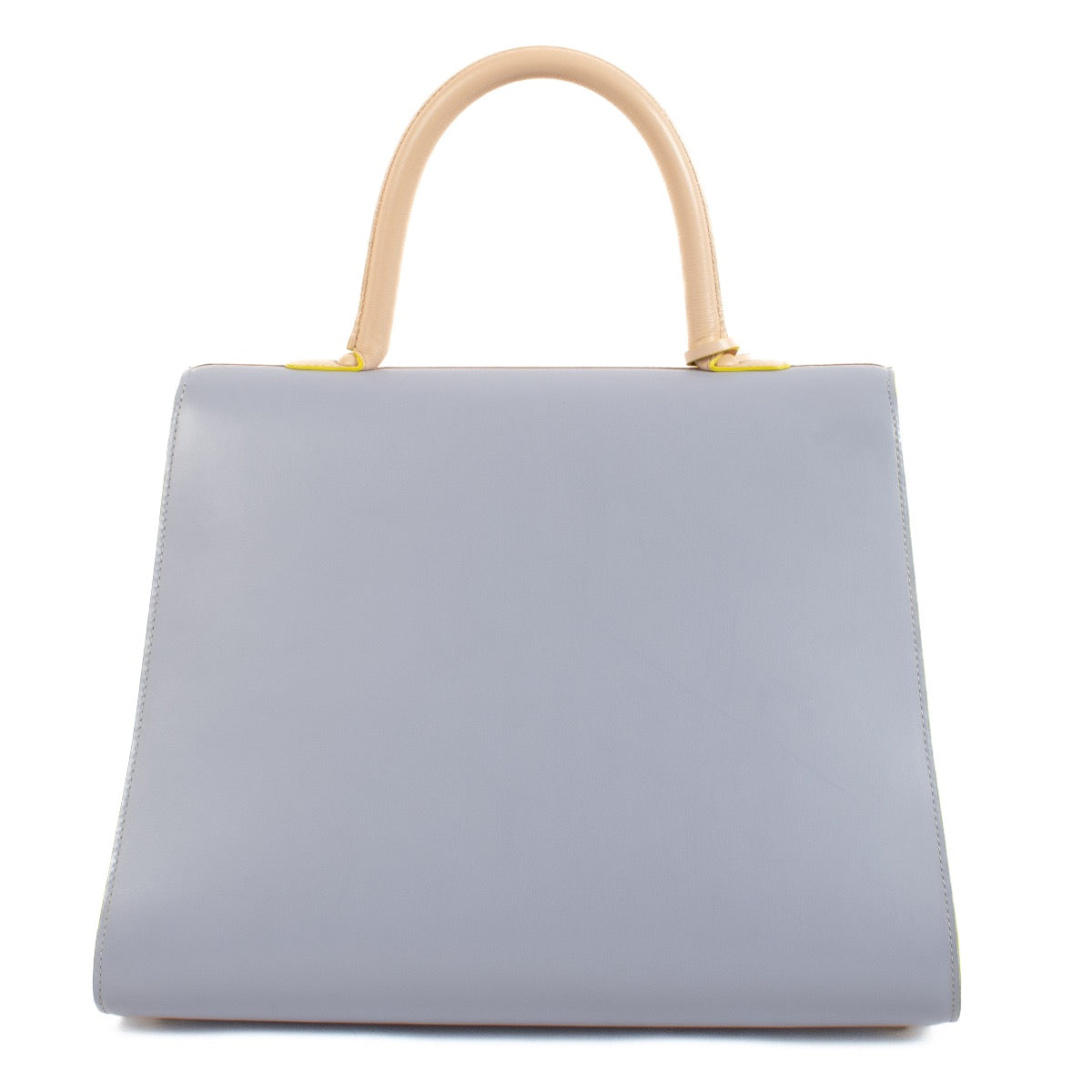 Authentic second hand Delvaux Lilas/Ivory Box Calf Brillant GM Biface on Labellov.com