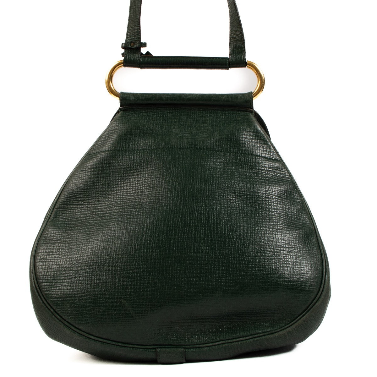 shop 100% authentic second hand Delvaux Green Cerceau Bag on Labellov.com