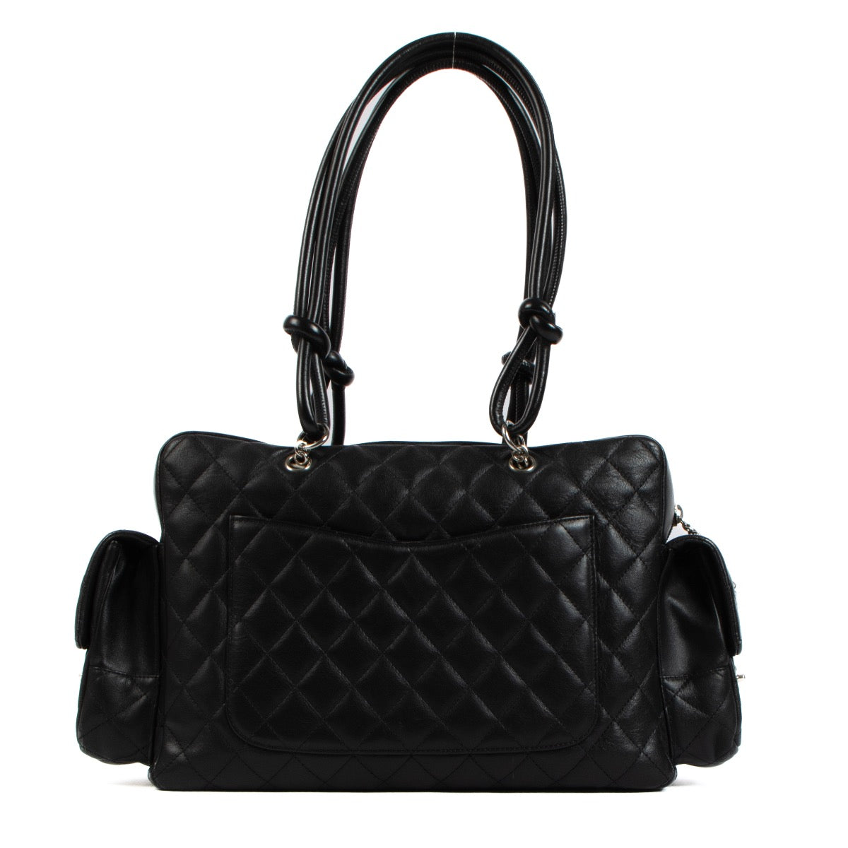 shop 100% authentic second hand Chanel Black Cambon Reporter Camera Bag on Labellov.com