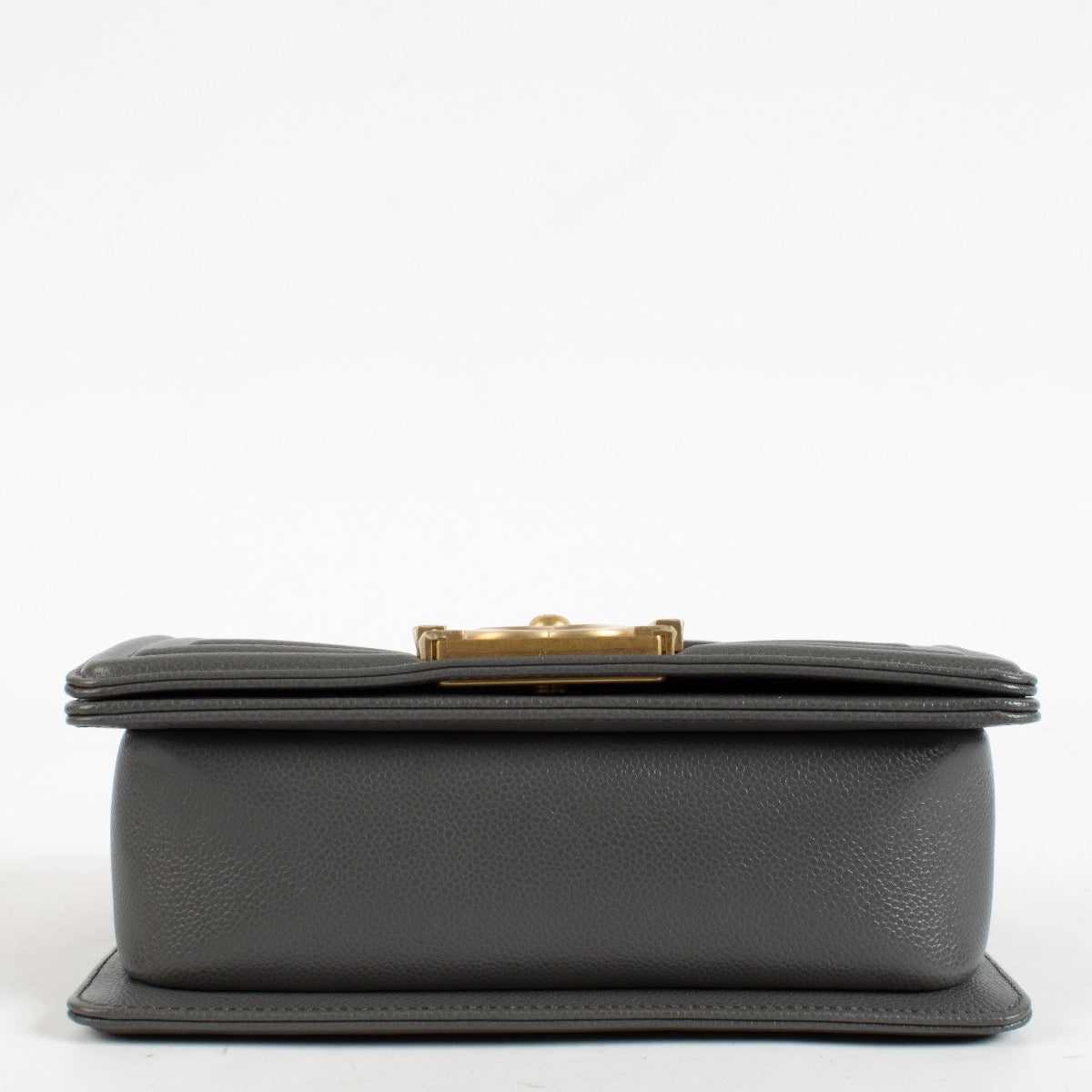 shop 100% authentic second hand Chanel Grey Caviar Small Boy Chanel Bag on Labellov.com