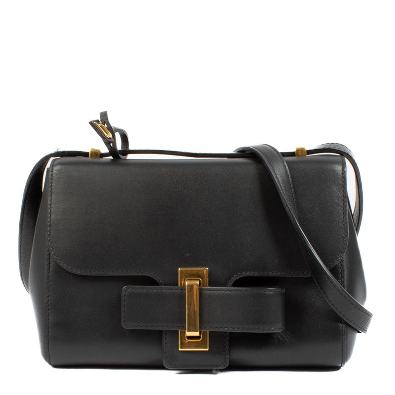 shop 100% authentic second hand Delvaux Black Simplissime City Mini Crossbody Bag on Labellov.com