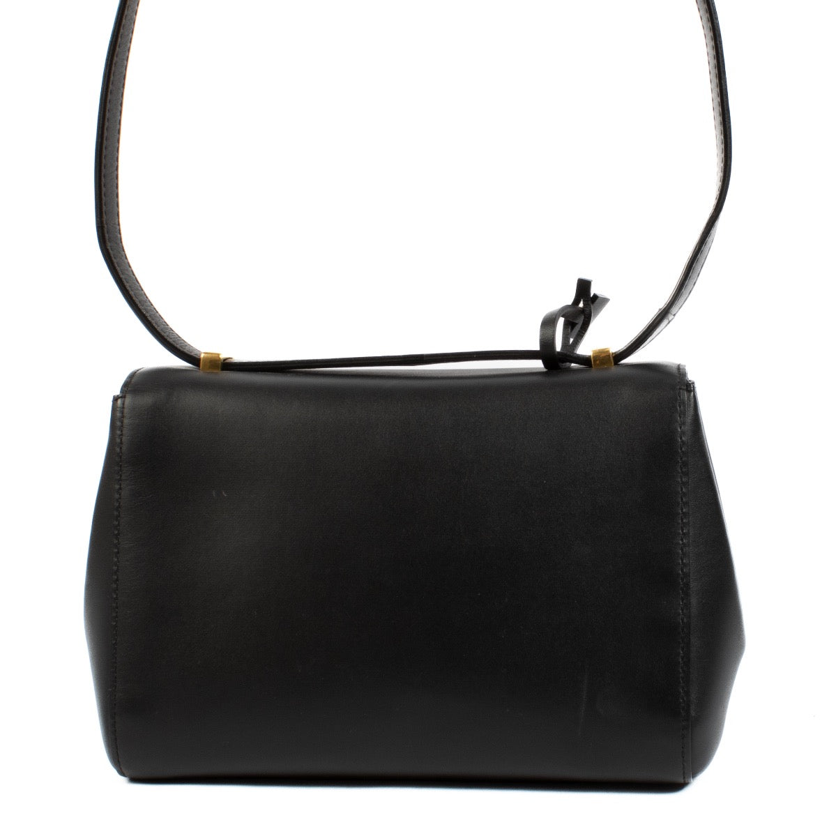 shop 100% authentic second hand Delvaux Black Simplissime City Mini Crossbody Bag on Labellov.com