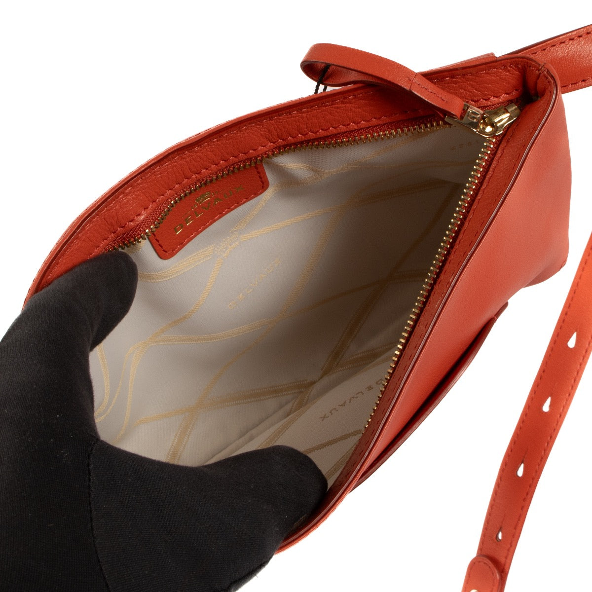 Delvaux Piment Allure Louise Pochette Ceinture Belt Bag