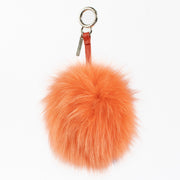 shop 100% authentic second hand Fendi Pink / Blue Fox Fur Pom Pom Bag Charm on Labellov.com