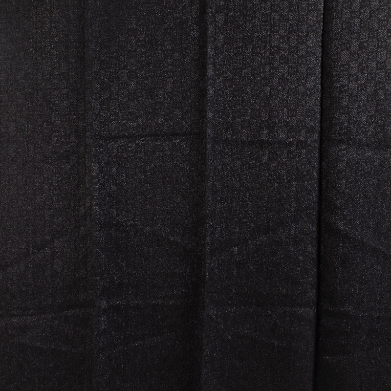 Authentic Preloved Gucci Black Shimmer GG Scarf on Labellov.com