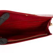 shop 100% authentic second hand Louis Vuitton Red Monogram Vernis Clutch on Labellov.com