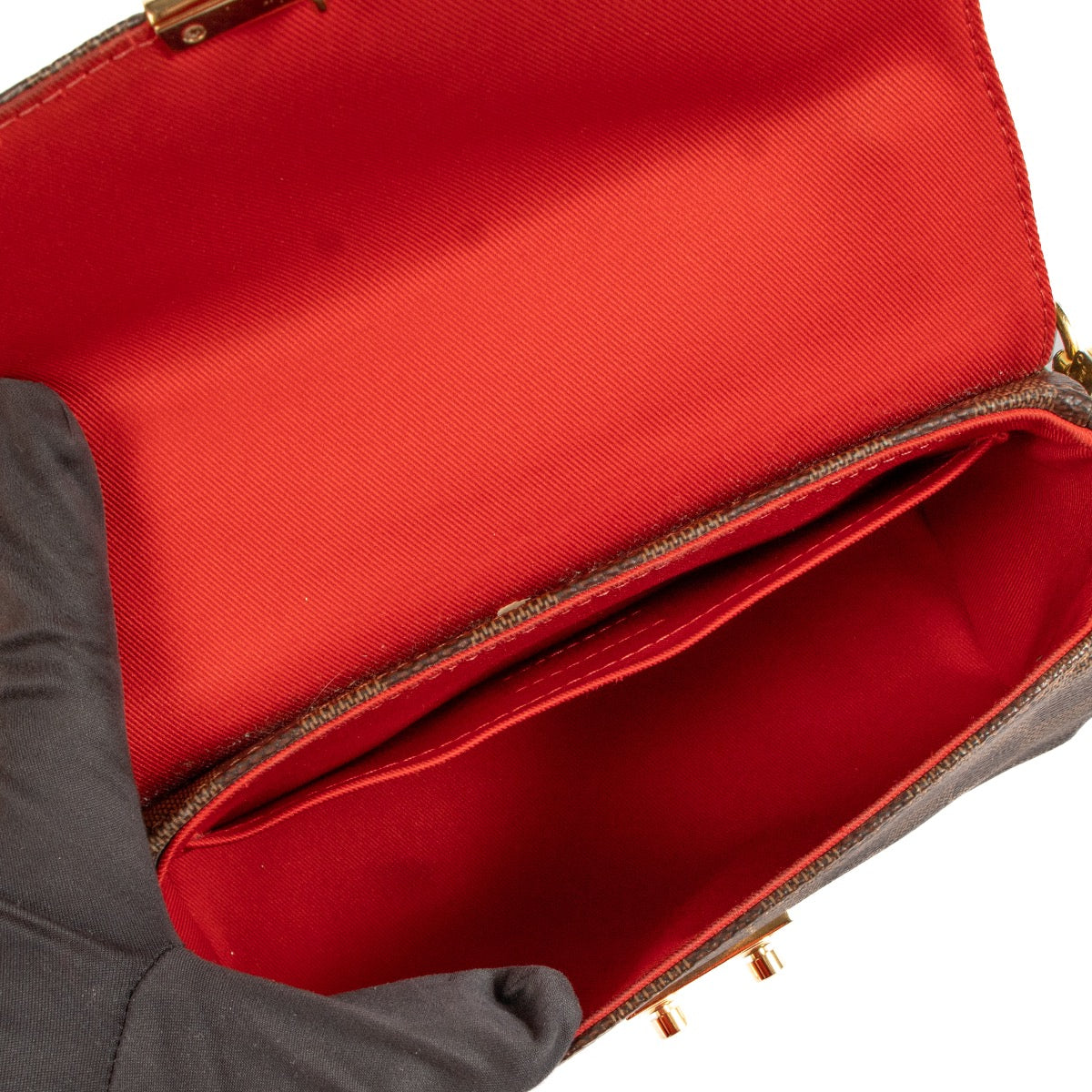 Sac bandoulière Croisette Damier Ebene Louis Vuitton