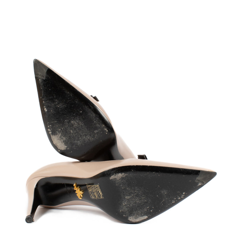 Prada Pink Bow Pumps - size 36.5