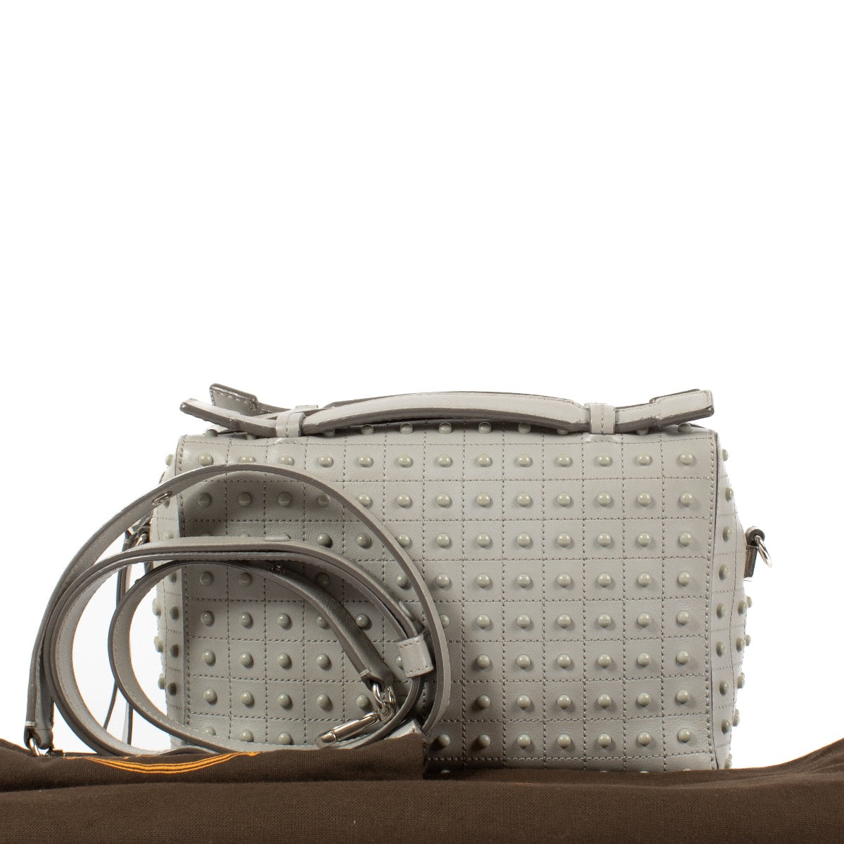 shop 100% authentic second hand Tod's Grey Gommino Bag on Labellov.com