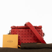 Authentic Preloved Tod's Red Gommino Micro Bag on Labellov.com