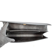 Shop safe online at Labellov in Antwerp, Brussels and Knokke this 100% authentic second hand Celine Black Smooth Calfskin Evening Clutch
