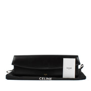 Shop safe online at Labellov in Antwerp, Brussels and Knokke this 100% authentic second hand Celine Black Smooth Calfskin Evening Clutch