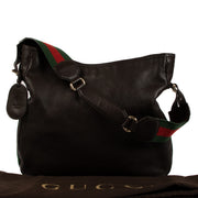 Shop 100% authentic secondhand Gucci Brown Web Hobo Bag on Labellov.com