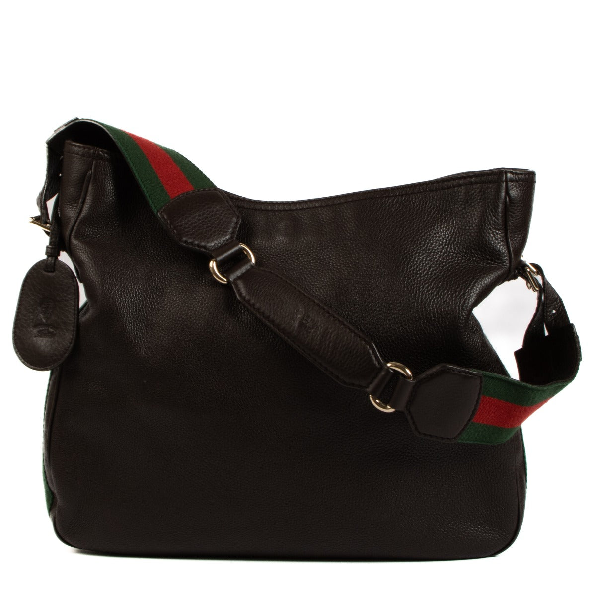Shop 100% authentic secondhand Gucci Brown Web Hobo Bag on Labellov.com