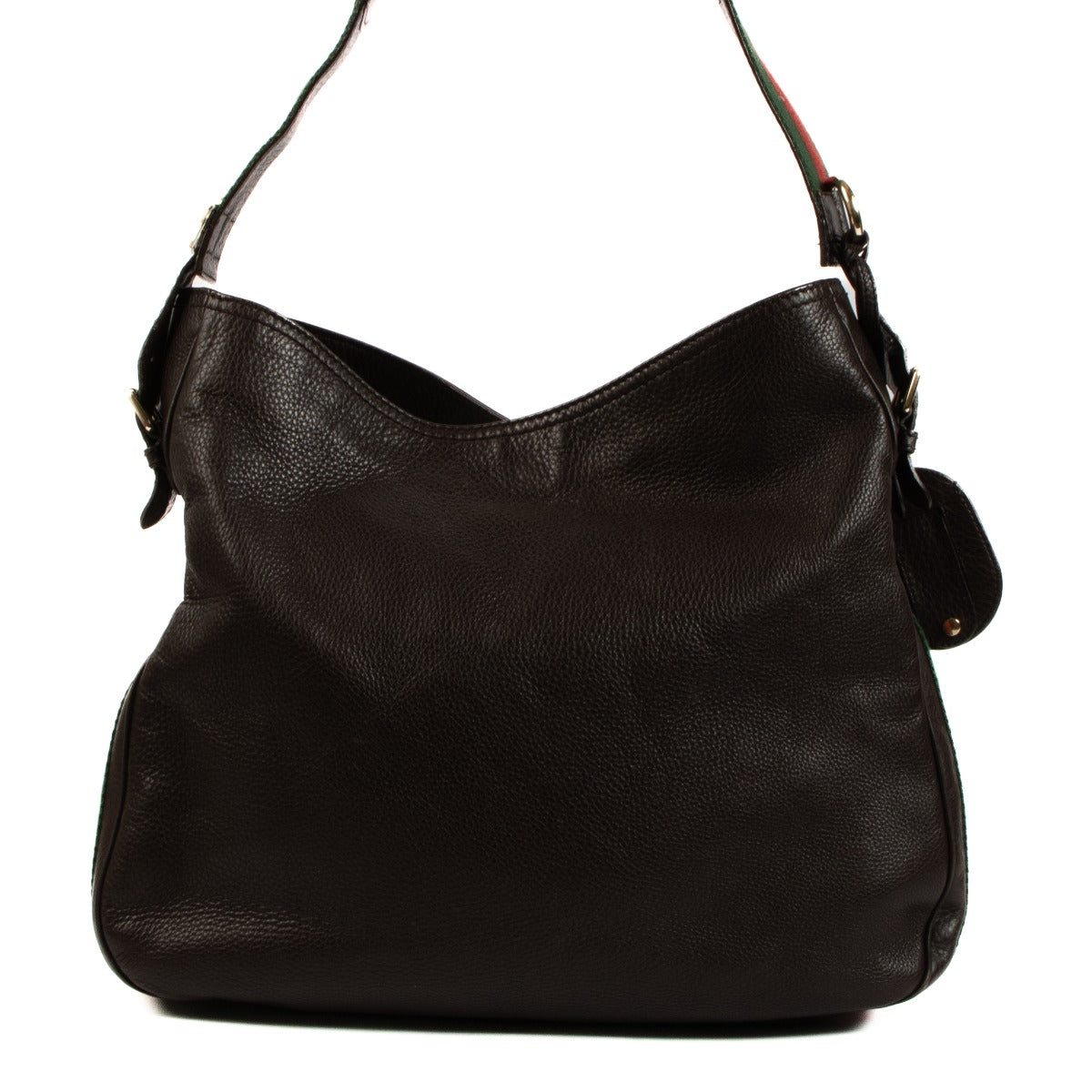 Shop 100% authentic secondhand Gucci Brown Web Hobo Bag on Labellov.com